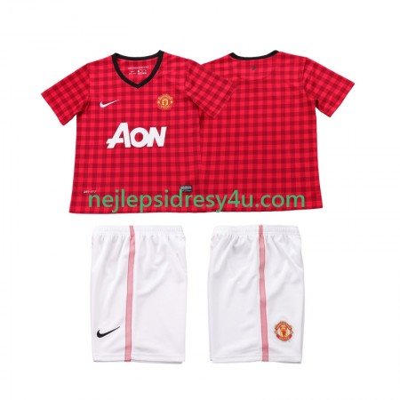 Fotbalový Dres Manchester United 2012 2013 Retro Dětské Domácí